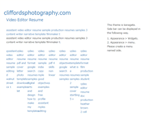 Tablet Screenshot of cliffordsphotography.com
